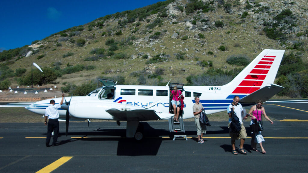 Arriving Lizard Island