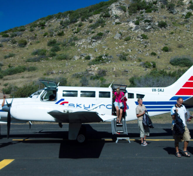 Arriving Lizard Island